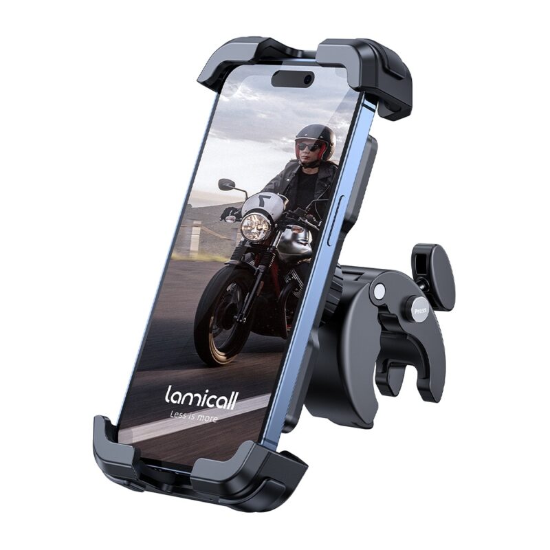 Suporte para Celular Lamicall Bp07 Moto/Bicicleta Preto