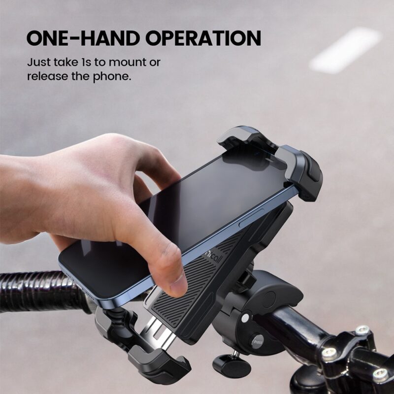 Suporte para Celular Lamicall Bp07 Moto/Bicicleta Preto