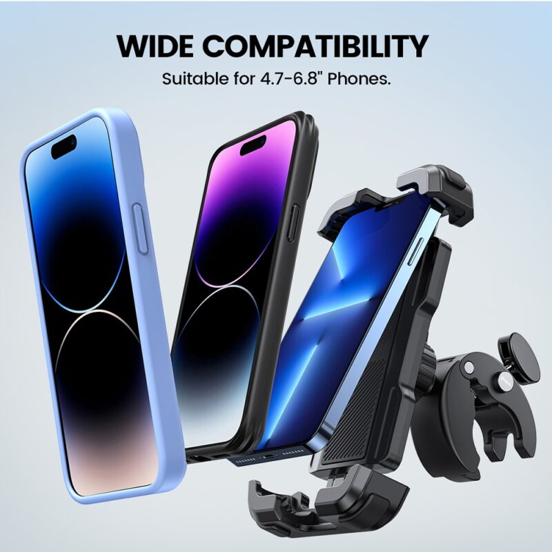 Suporte para Celular Lamicall Bp07 Moto/Bicicleta Preto