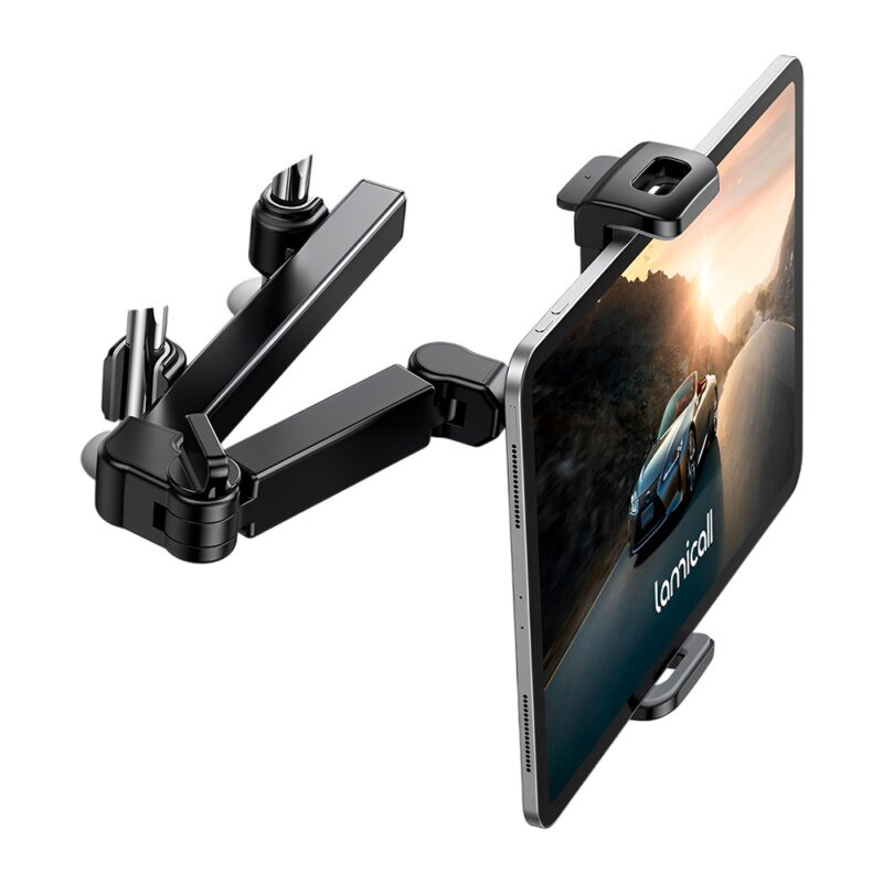 Suporte Tablet Lamicall Encosto Cabeça Banco Carro Preto