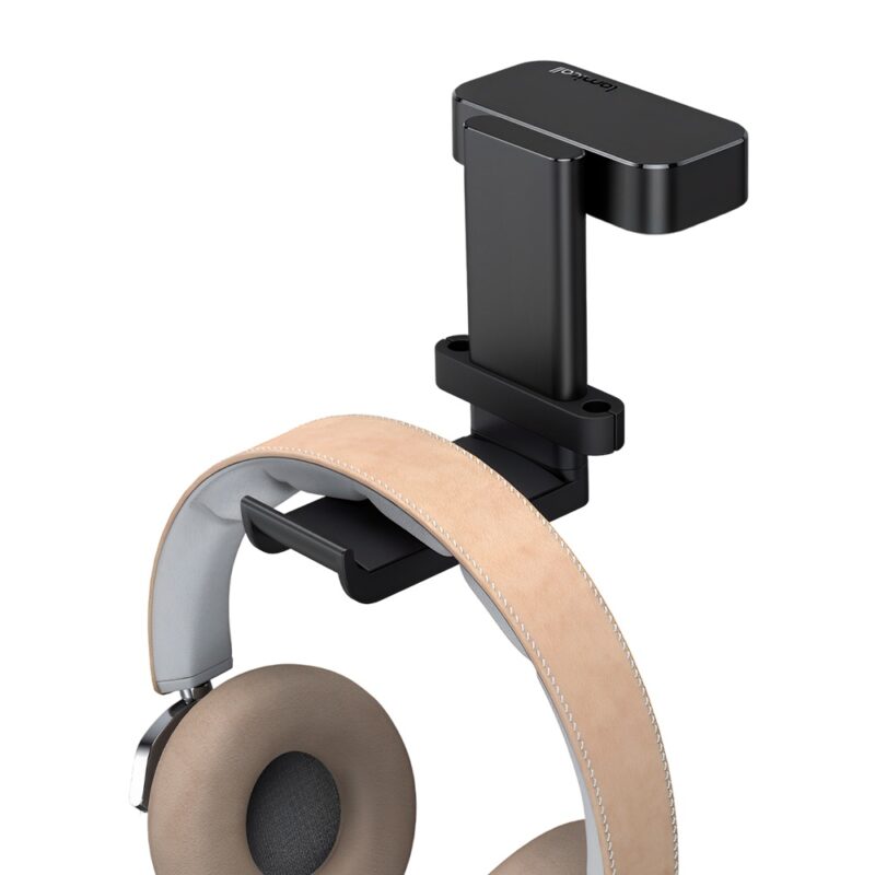 Suporte de Mesa Lamicall Dh01 Braçadeira p/Fone  Preto