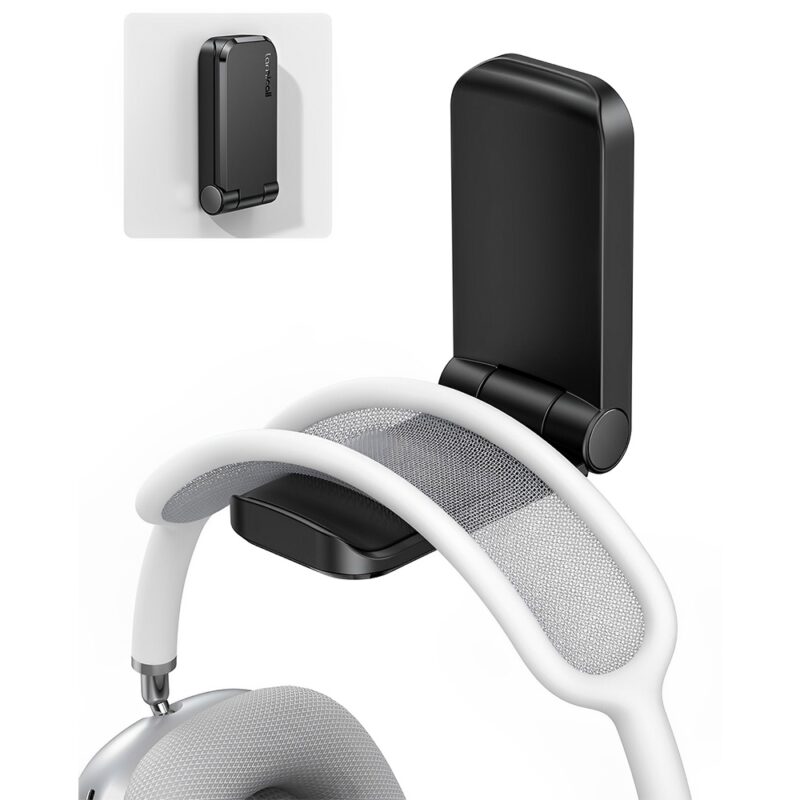 Suporte Dobrável Mesa Lamicall Dh02 p/Fone Ouvido Preto