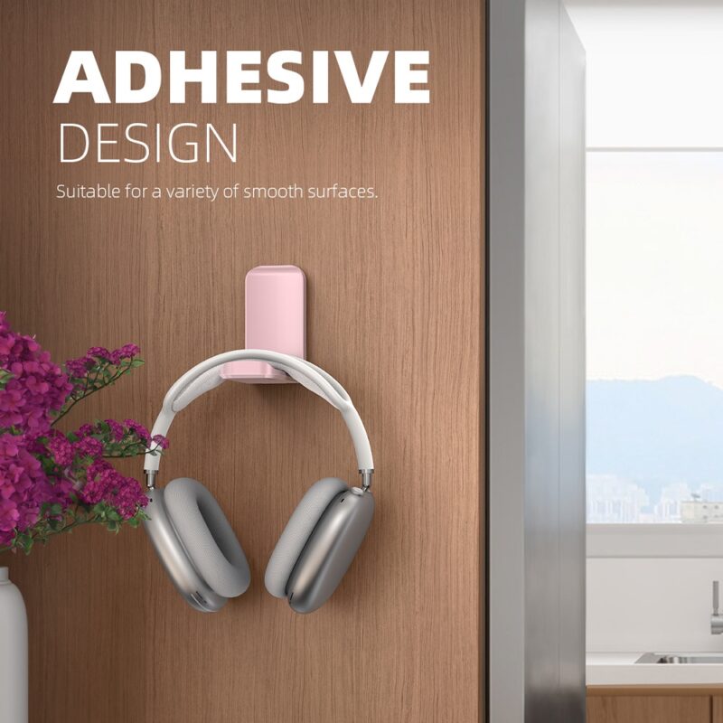 Suporte Dobrável Mesa Lamicall Dh02 p/Fone Ouvido Rosa