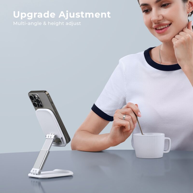 Suporte Telefone Dobrável Lamicall DP13 4 a 8” Branco