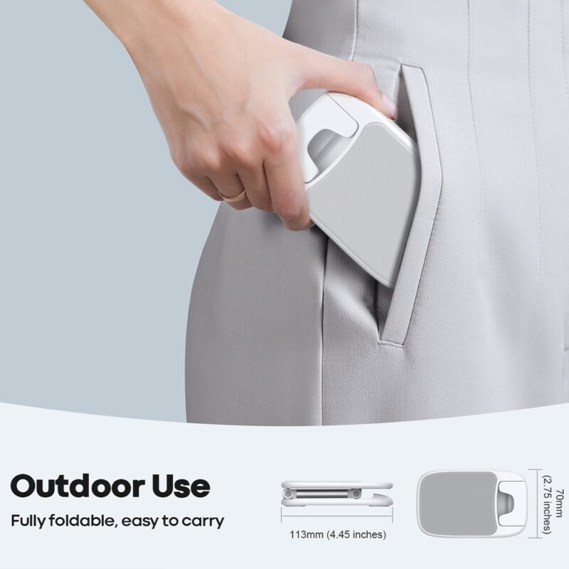 Suporte Telefone Dobrável Lamicall DP13 4 a 8” Branco
