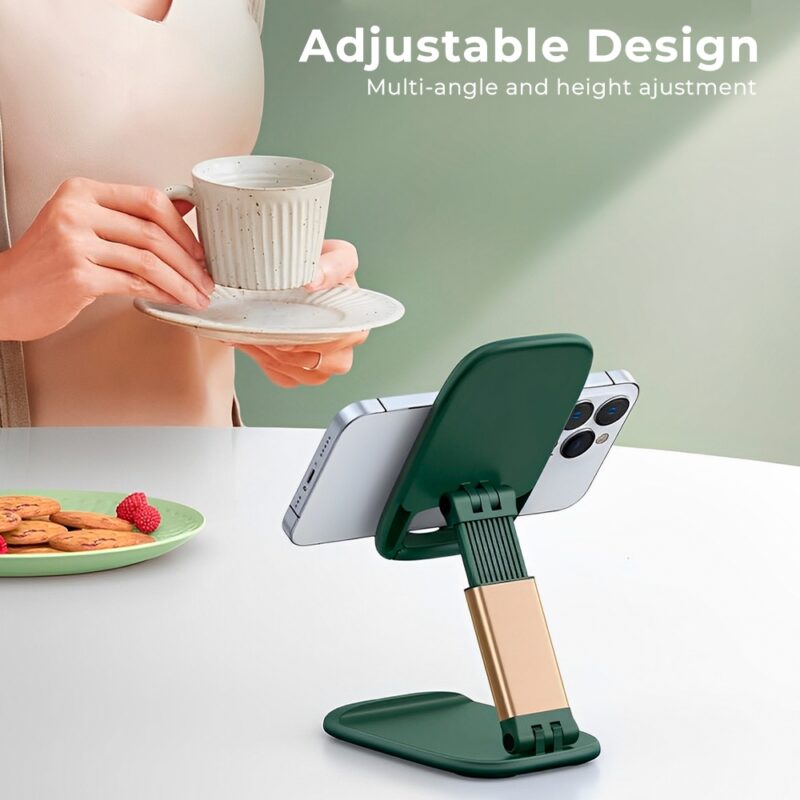 Suporte Dobrável Celular Lamicall Dp13 4 a 8” Verde Dark