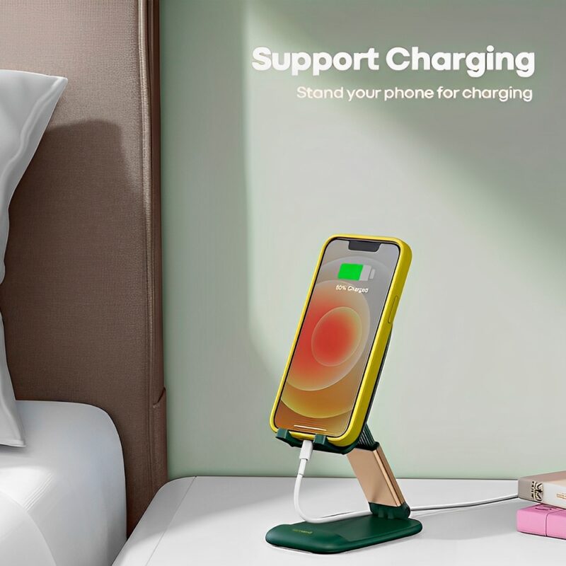 Suporte Dobrável Celular Lamicall Dp13 4 a 8” Verde Dark