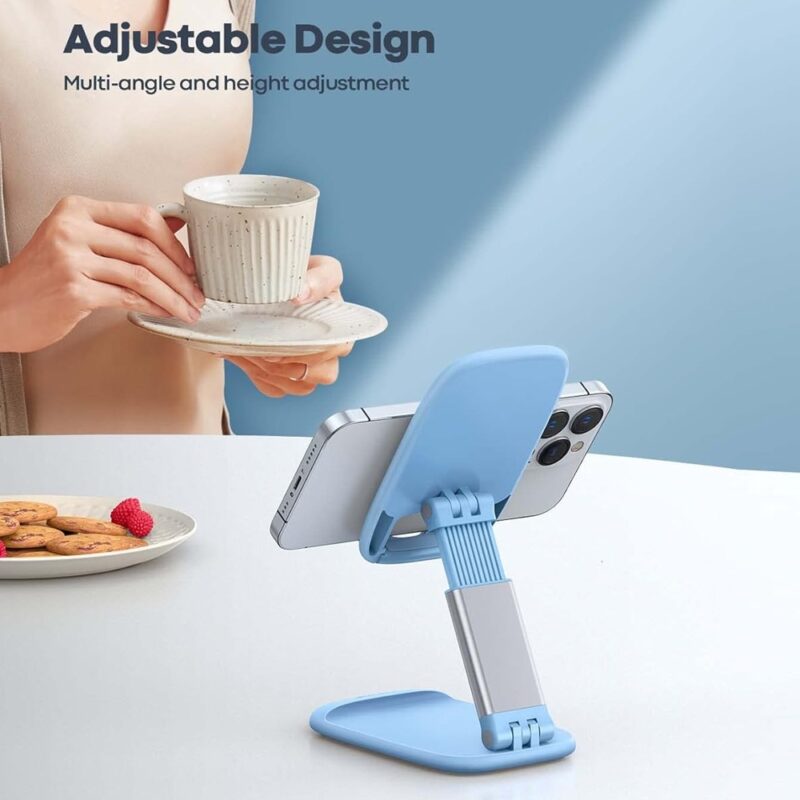 Suporte de Telefone Dobrável Lamicall 4 a 8'' DP13 Azul