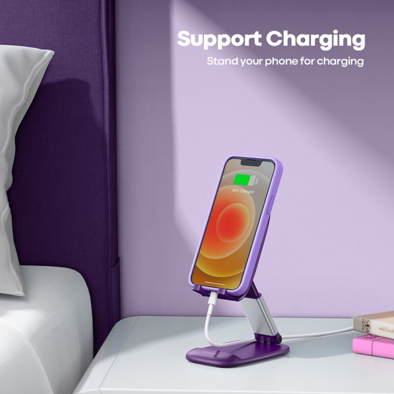 Suporte de Telefone Dobrável Lamicall DP13 Dark Púrpura