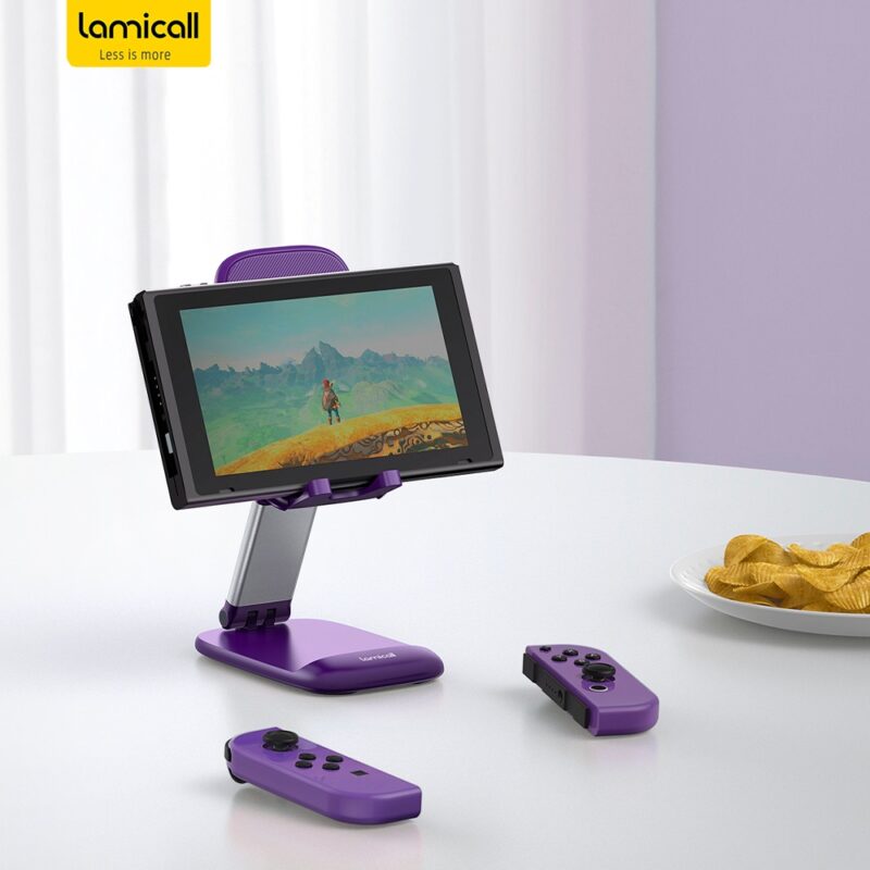 Suporte de Telefone Dobrável Lamicall DP13 Dark Púrpura