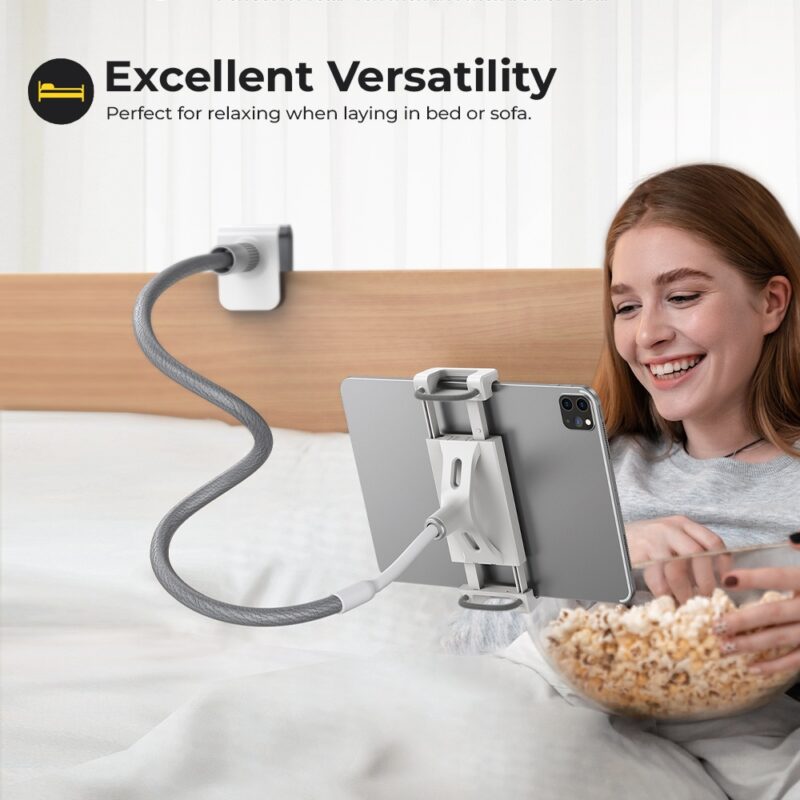 Suporte Tablet Lamicall Gooseneck Braço flexível Cinza