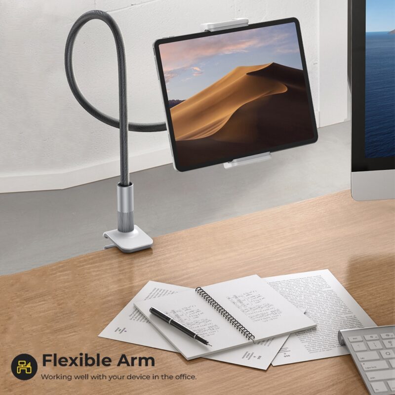 Suporte Tablet Lamicall Gooseneck Braço flexível Preto