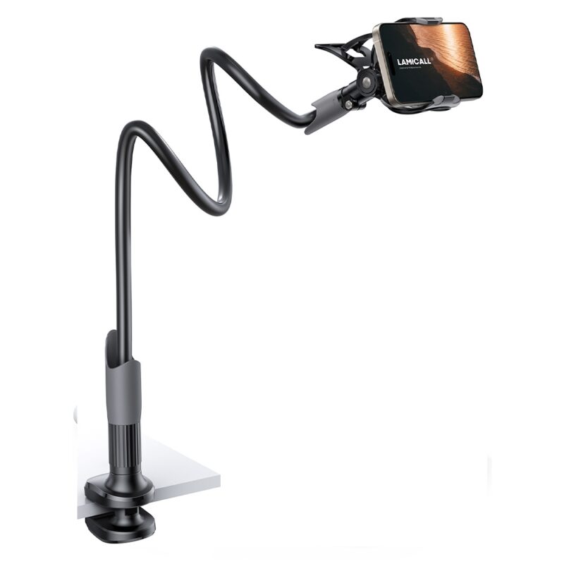 Suporte Celular Lamicall Gooseneck Braço flexível Preto