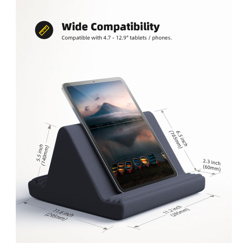 Suporte Travesseiro Almofada Tablet Lamicall Cinza