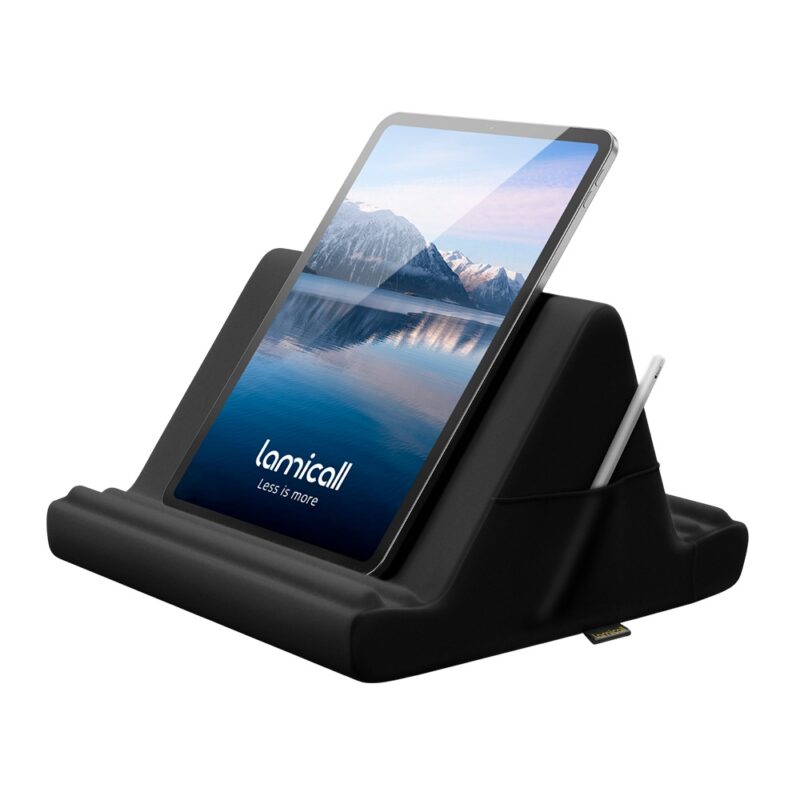 Suporte para Tablet Lamicall Base Macia para Colo Preto