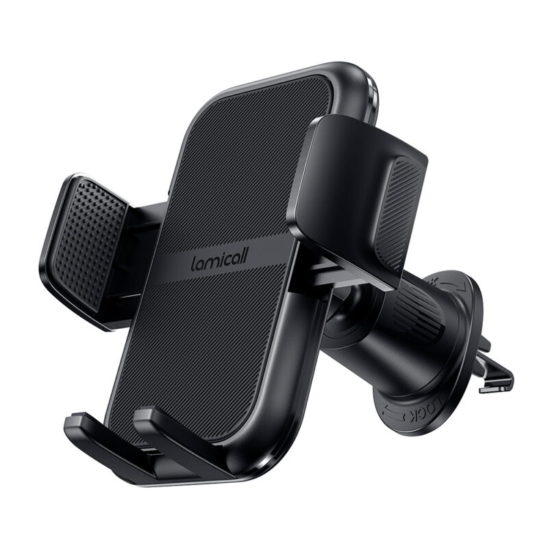 Suporte Celular Lamicall Stcv01 Saída de Ar Carro Preto