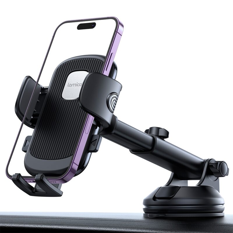 Suporte de Telefone Lamicall para Painel de Carro Preto