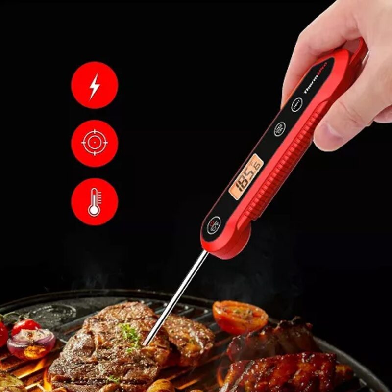Termômetro Digital ThermoPro TP03HW p/Cozinha Alimento