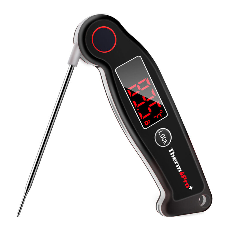 Termômetro Digital Carne ThermoPro Tp19w Cozinha Preto