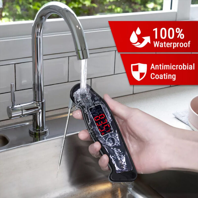 Termômetro Digital Carne ThermoPro Tp19w Cozinha Preto