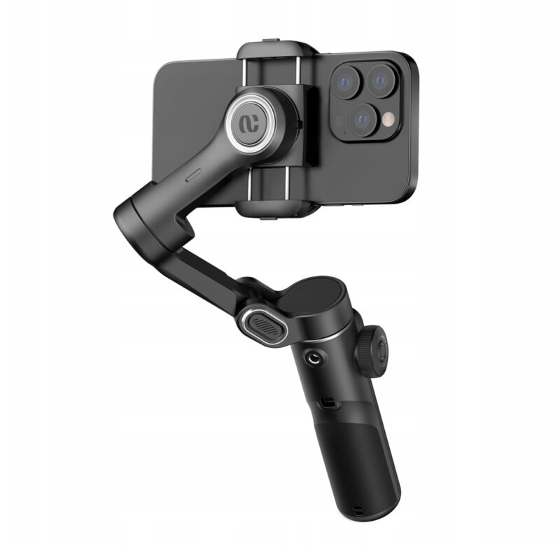 Gimbal Portátil Aochuan X2 Selfiestick Smartphone Preto