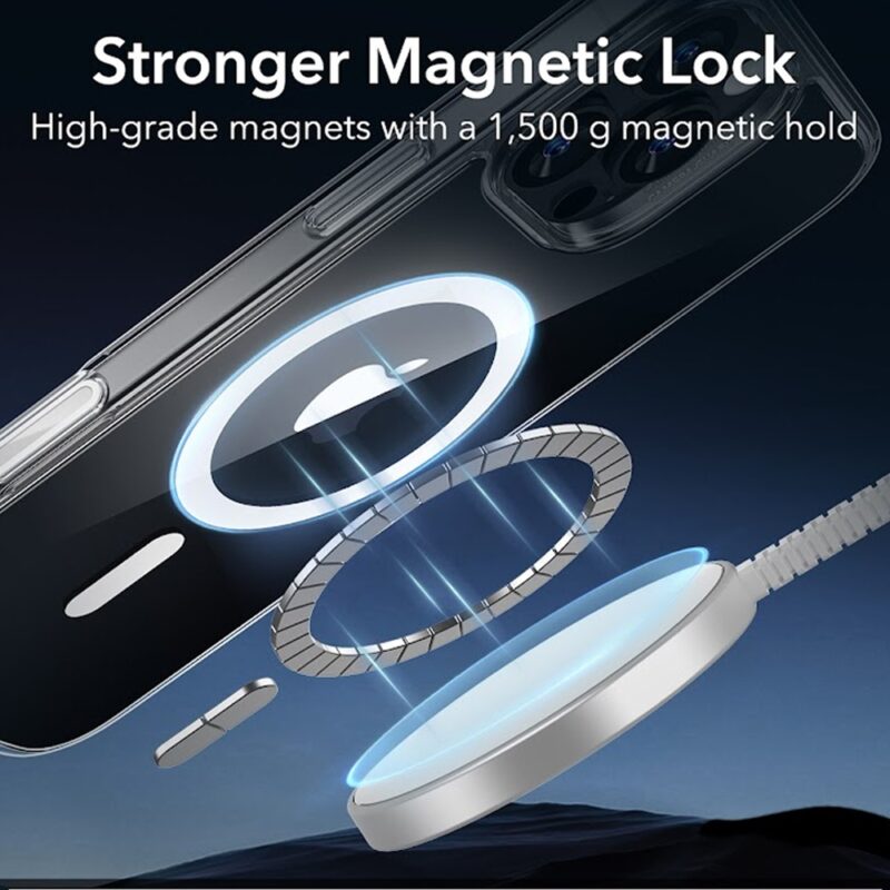 Capa pra iPhone 16 Pro Esr com Botão Câmera Transparente
