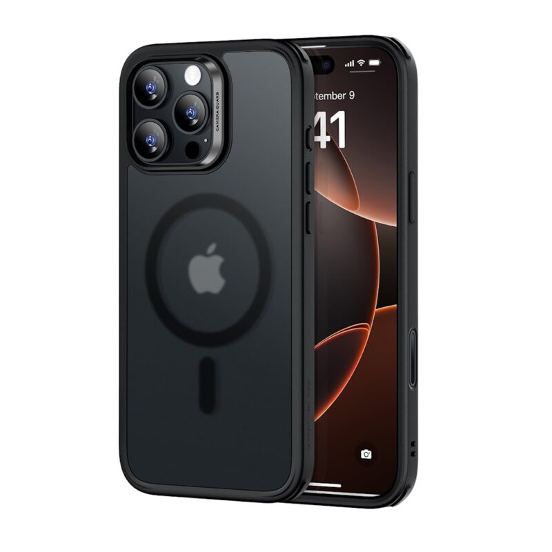 Capa para iPhone 16 Pro Esr com Botão Câmera Preto Fosco