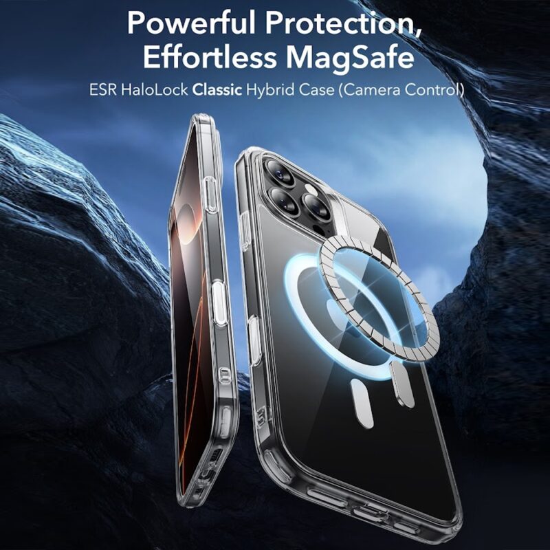 Capa iPhone 16 Pro Max Esr com Botão Câmera Transparente