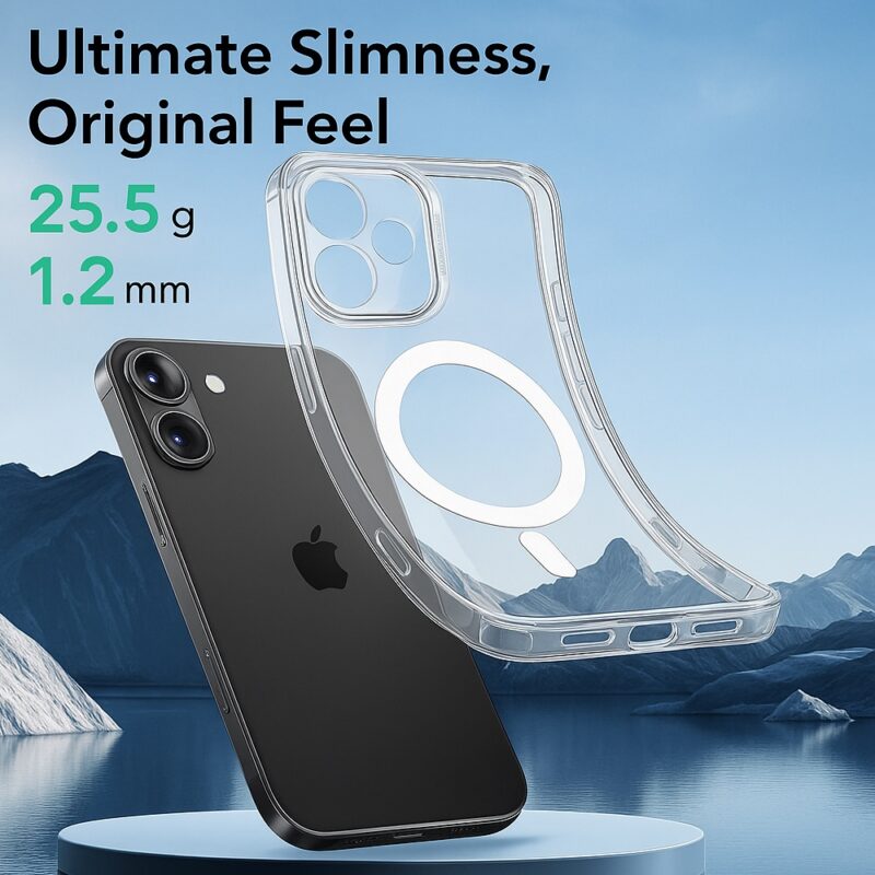 Capa MagSafe Esr Zero Para iPhone 16 Transparente