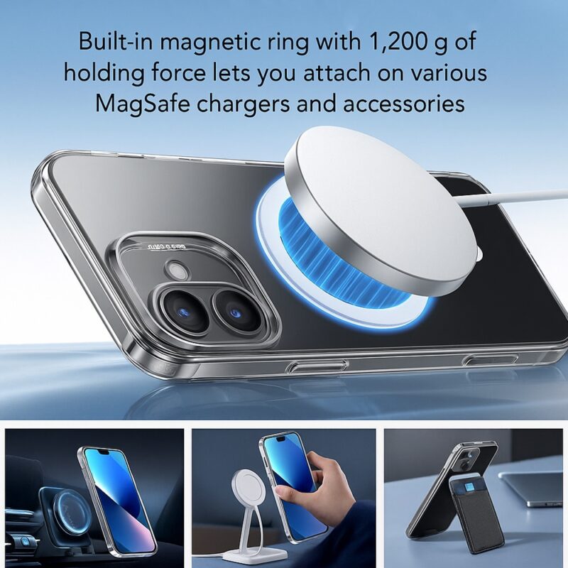 Capa MagSafe Esr Zero Para iPhone 16 Transparente