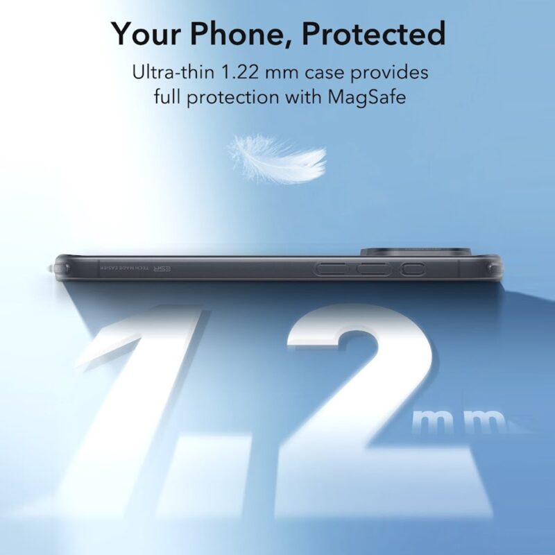 Capa MagSafe Esr Zero Para iPhone 16 Pro Preto Fosco