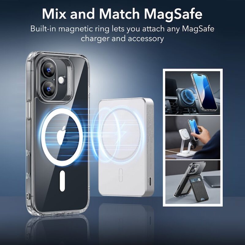 Capa para iPhone 16 Esr Classic Hybrid Transparente