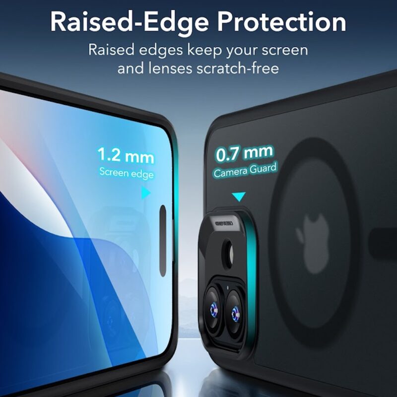 Capa para iPhone 16 Esr Classic Hybrid Preto Fosco