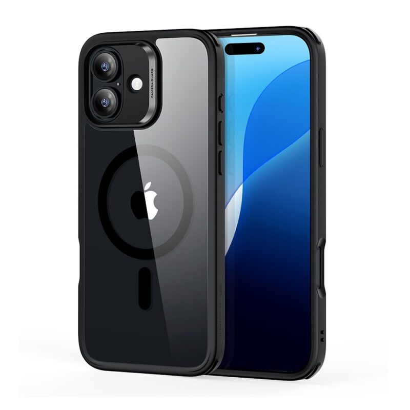 Capa pra iPhone 16 Esr Classic Hybrid Preto Transparente