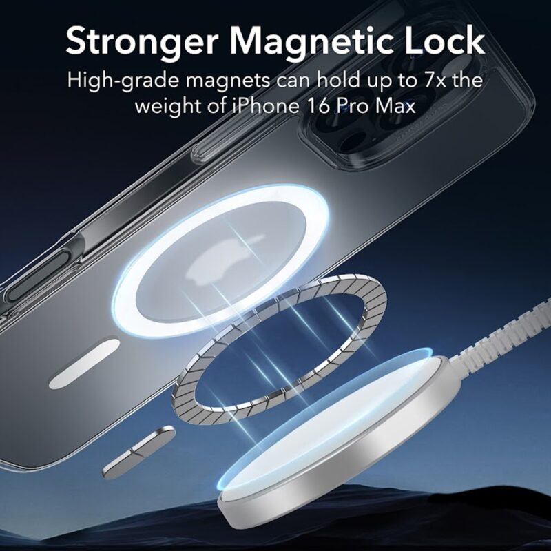 Capa p/iPhone 16 Pro Max Esr Classic Hybrid Fosco Clear