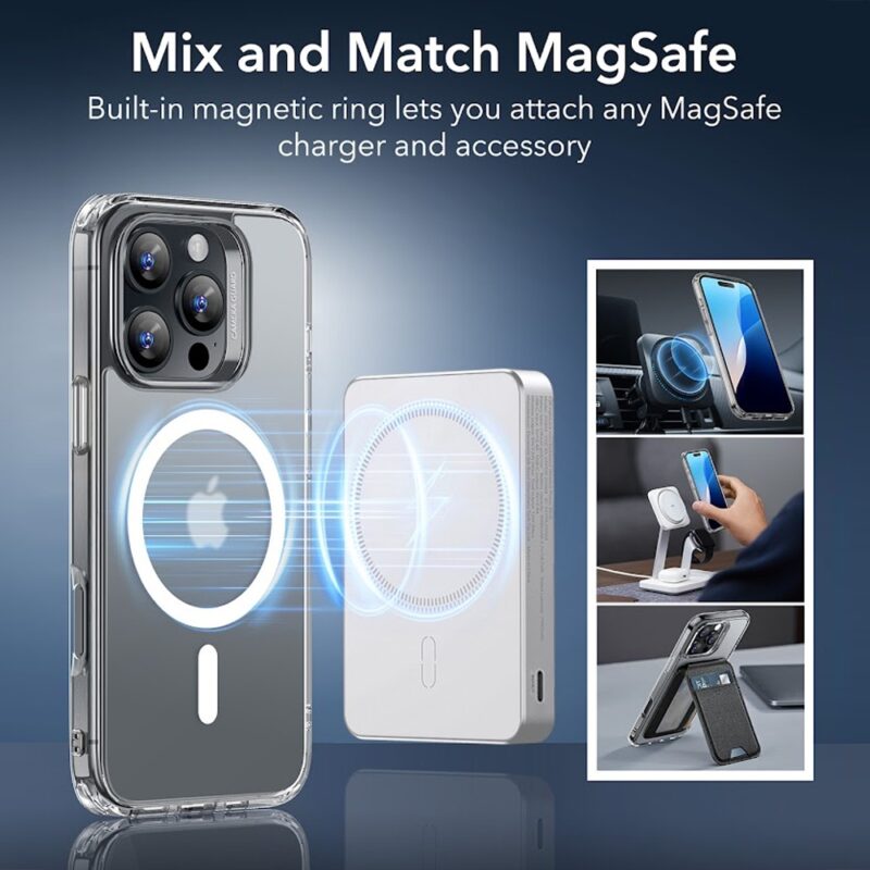 Capa p/iPhone 16 Pro Max Esr Classic Hybrid Fosco Clear