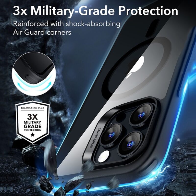 Capa Magsafe + Película Vidro Esr para iPhone 16 Pro Max