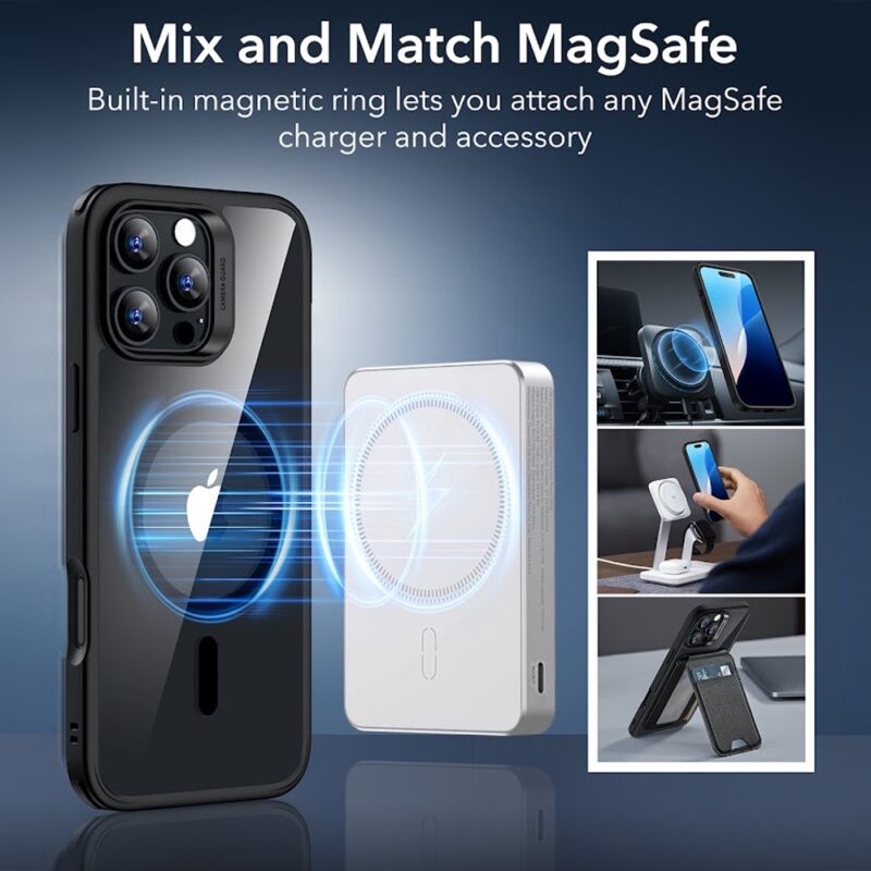 Capa Magsafe + Película Vidro Esr para iPhone 16 Pro Max
