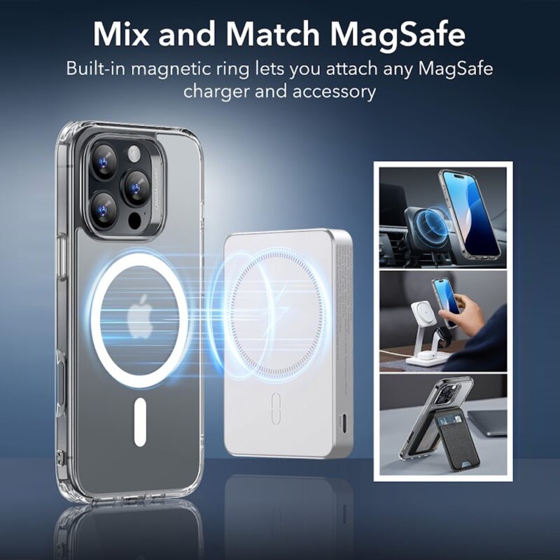 Capa Magsafe + Película Vidro Esr para iPhone 16 Pro Max