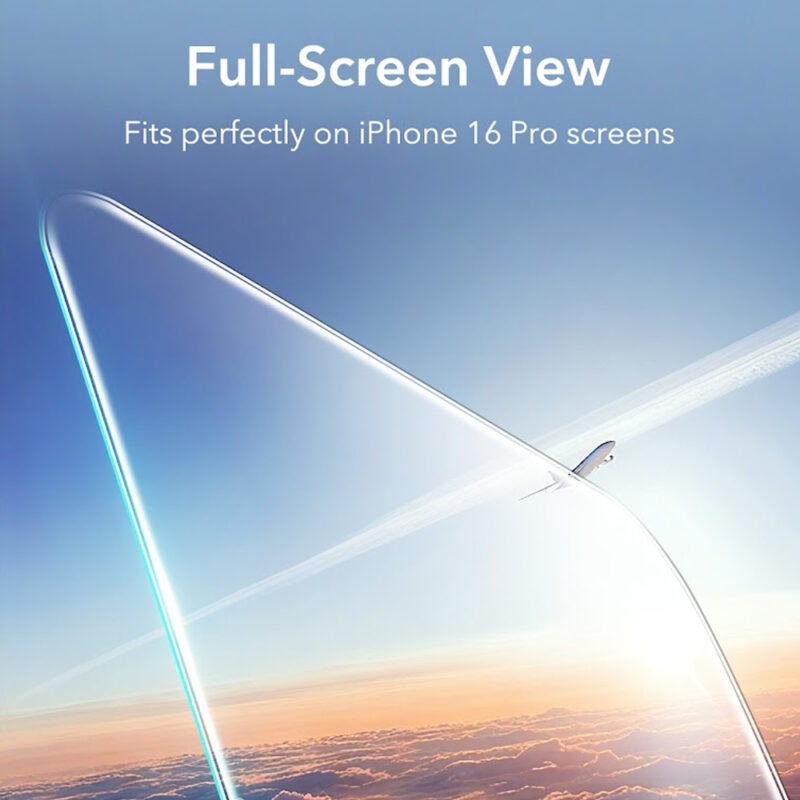 Película Vidro Temperado Esr iPhone 16 Pro Transparente