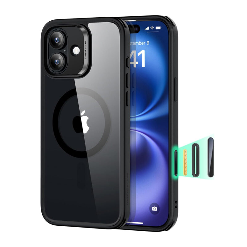 Capa/Capinha Esr Classic p/iPhone 15 Pro Max Preto Clear