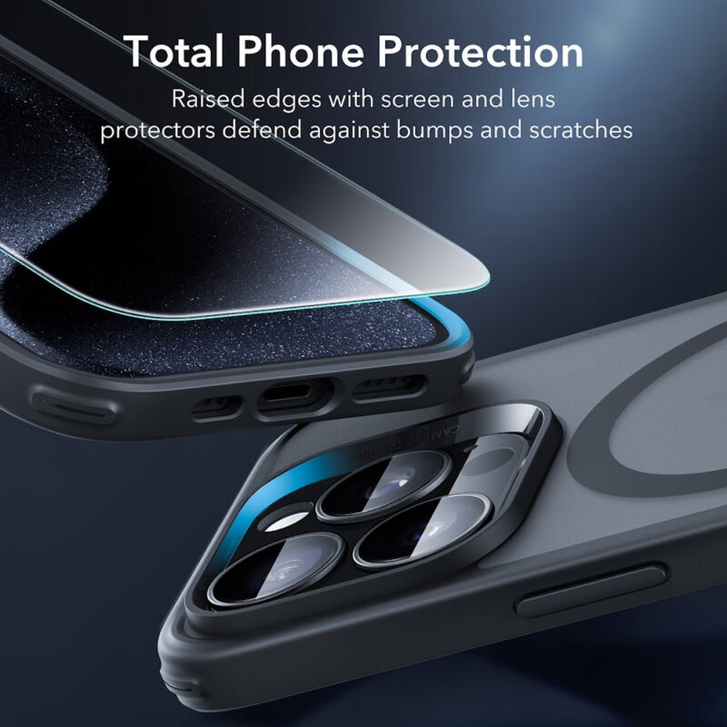 Capa/Capinha Esr Classic p/iPhone 15 Pro Max Preto Clear