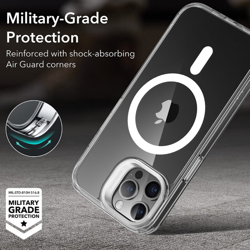Capa híbrida Esr Classic Com Suporte iPhone 15 Pro Max