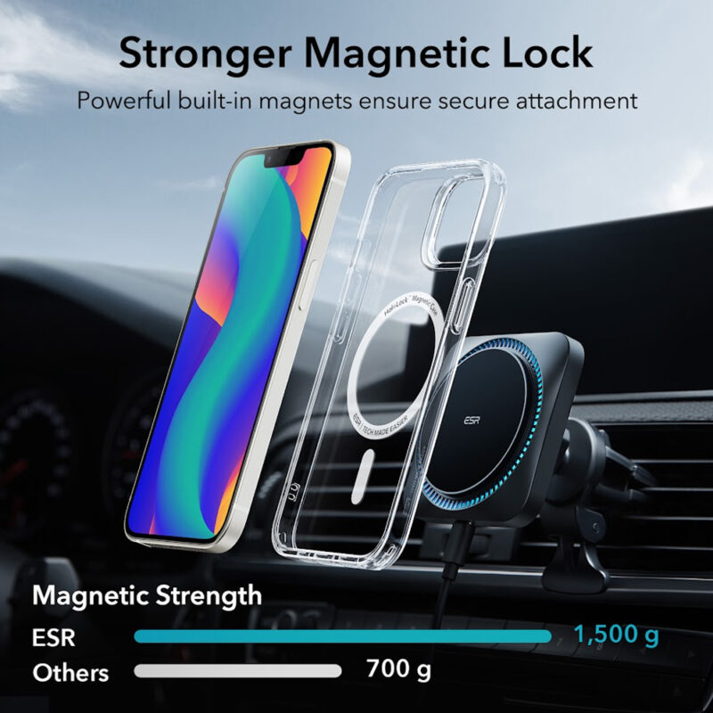Capa ESR Classic Hybrid para iPhone 14/13 Transparente