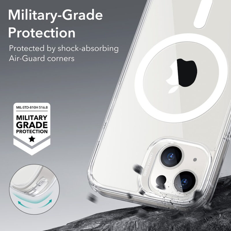 Capa ESR Classic Hybrid para iPhone 14/13 Transparente