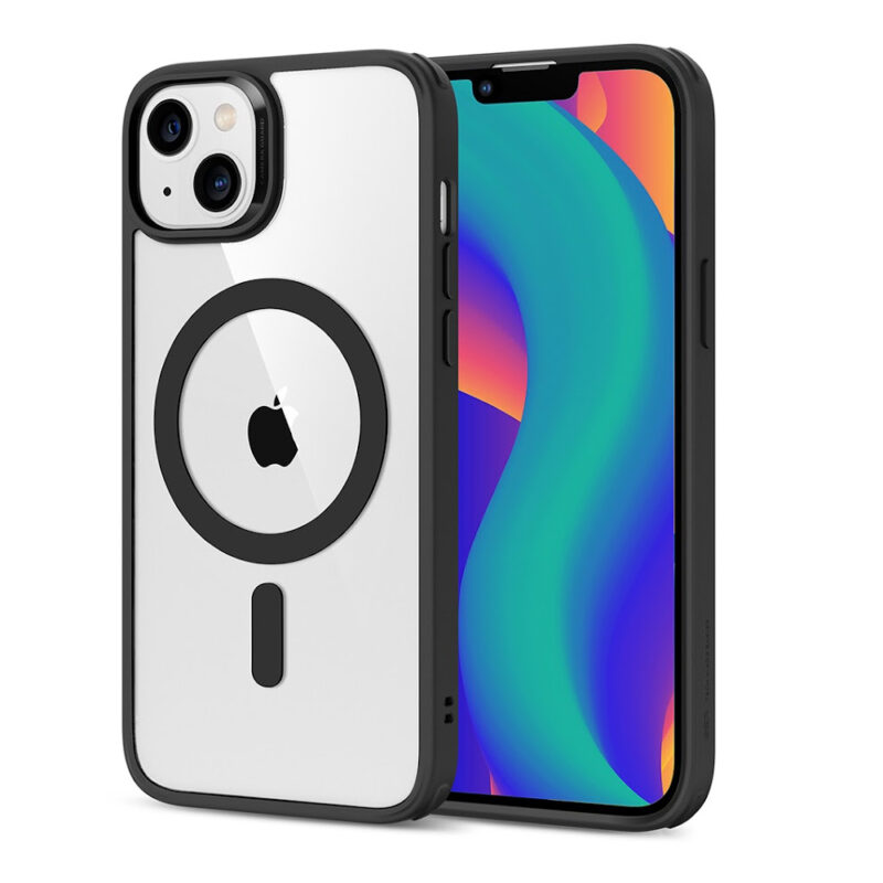 Capa Esr Classic Hybrid p/iPhone 14/13 Preto Transparent