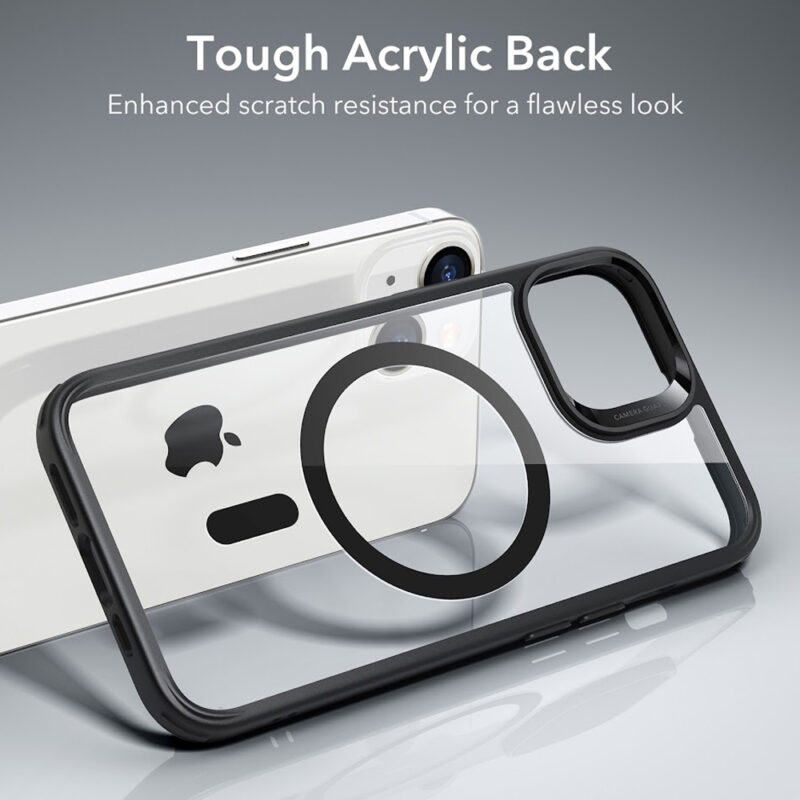 Capa Esr Classic Hybrid p/iPhone 14/13 Preto Transparent