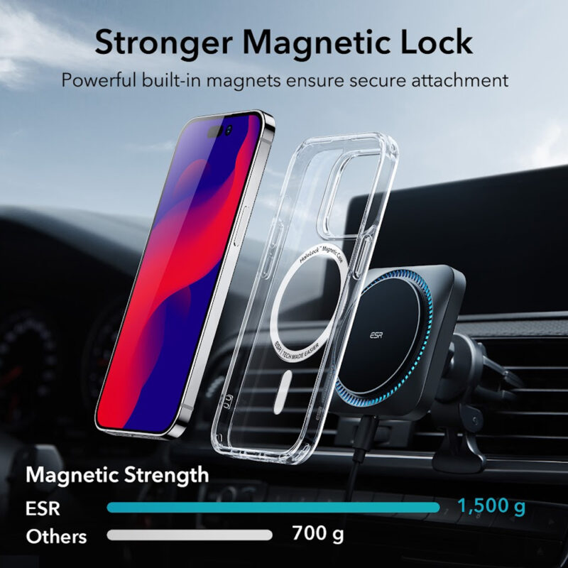 Capa Esr Classic Hybrid para iPhone 14 Pro Transparente