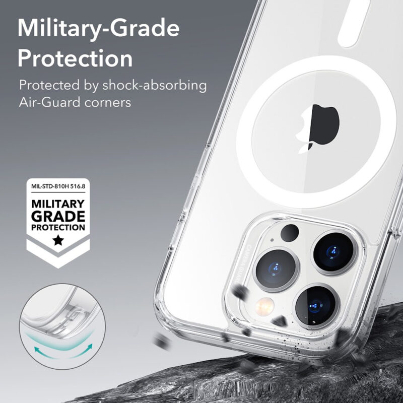 Capa Esr Classic Hybrid para iPhone 14 Pro Transparente