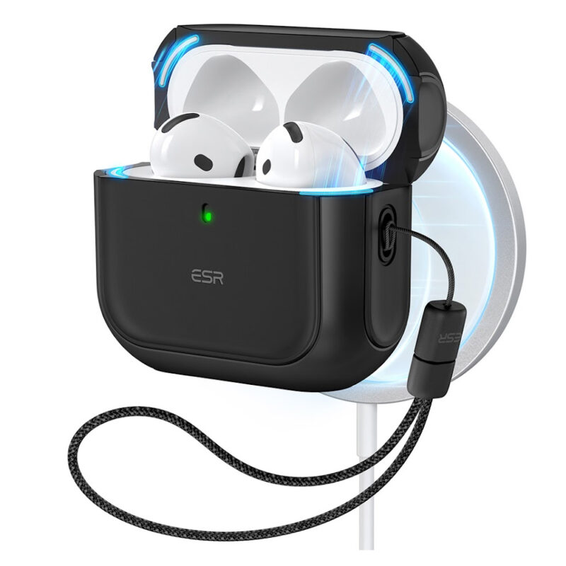 Capa Case Orbit Hybrid Esr pra AirPods Pro 4 2024 Preta